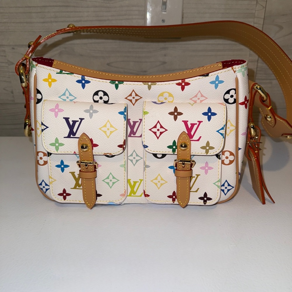 [SOLD] Vintage LV Multicolor Lodge PM Bag